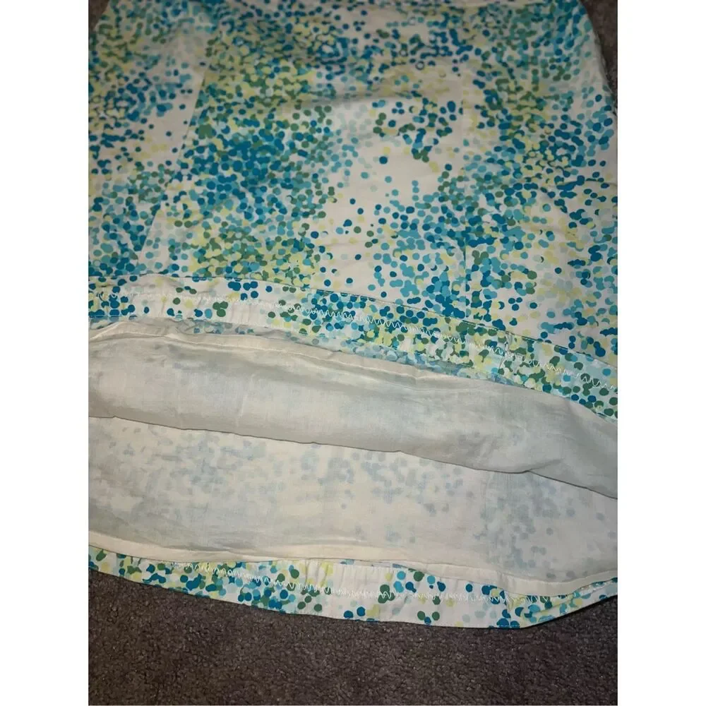 Women’s Eddie Bauer Cotton Midi Colorful Skirt 6 - Picture 5 of 5